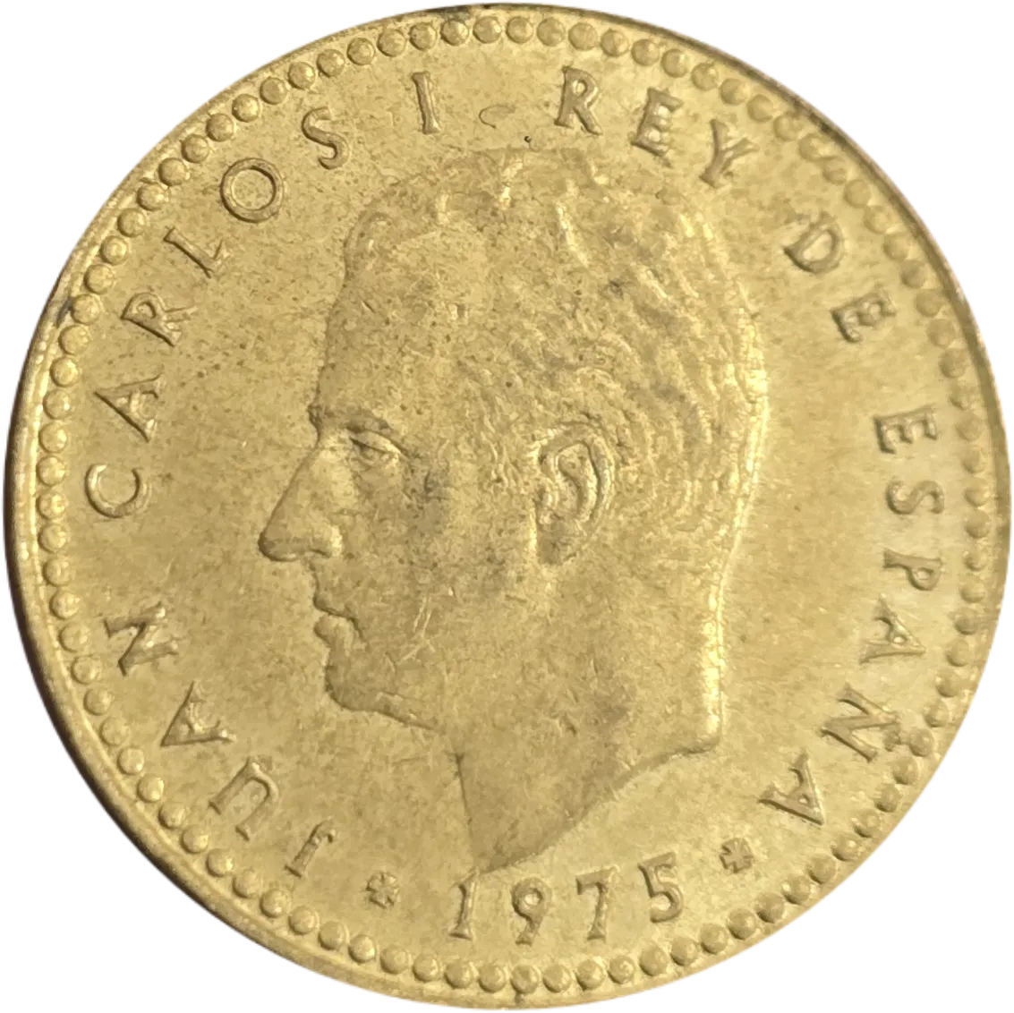 سکه اسپانیا 1 پزوتا 1975
